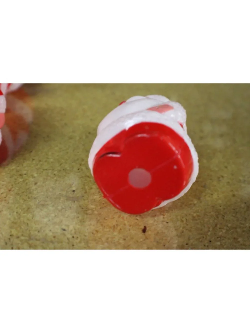 Santa Claus Light Syncing Music Blow Mold Lights Holiday 20ct Red White Plastic